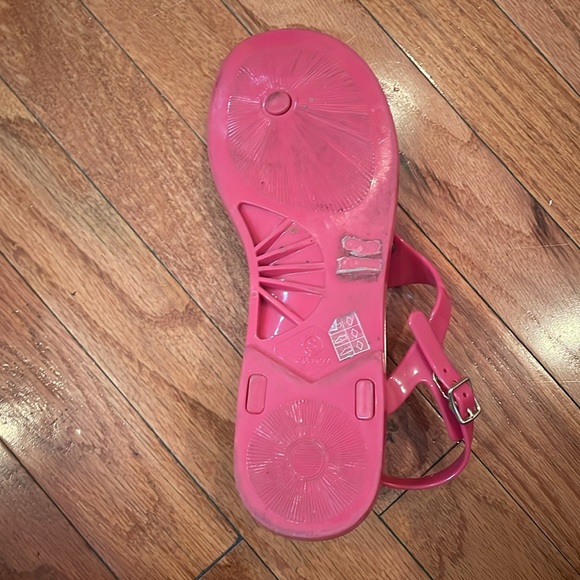 Hot Pink Coach Sandals - Picture 3 of 3
